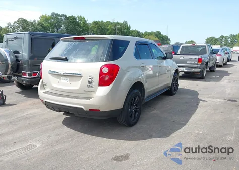2012 Chevrolet Equinox Ls from USA, damaged, VIN 2GNALBEK3C1178857
